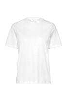 Short-Sleeved Cotton T-Shirt Mango White