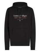 Hilfiger Center Stack Hoody Tommy Hilfiger Black