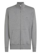 Essential Terry Zt Stand Collar Tommy Hilfiger Grey