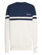 Monotype Colourblock Sweatshirt Tommy Hilfiger Navy