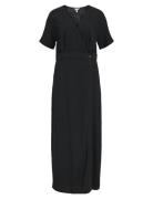 Objsanne S/S Re Ankle Dress Div Object Black