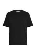 Short-Sleeved Cotton T-Shirt Mango Black