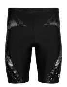 Men's Arena Spider Web Swim Jammer Black-White Arena Black