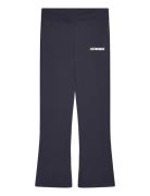 Hmlaya High Rise Flare Pants Hummel Navy