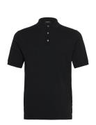 Polo S/S With Buttons Lindbergh Black