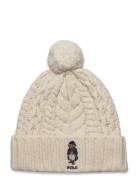 Polo Bear Cable Pom-Pom Beanie Polo Ralph Lauren Cream