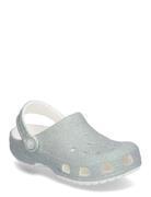 Classic Iridescent Glitter Cgk Crocs Blue