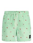 Jpstmaui Jjswim Mini Stripe Akm Jnr Jack & J S Green