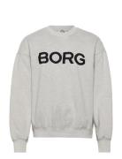 Borg Over D Logo Sweatshirt Björn Borg Grey