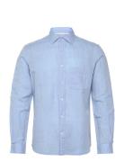 Pocket Linen Shirt Mango Blue