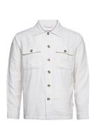 Cotton Linen Blazer Lindbergh White