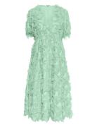 Yaspazylla 2/4 Midi Dress - Show YAS Green