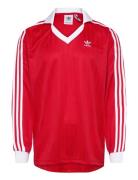 Adidas Adicolor Pique Football Ls Adidas Originals Red