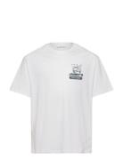 Short-Sleeved Cotton T-Shirt Mango White