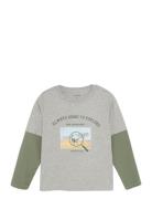 T-Shirt Ls Minymo Grey