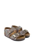 Bio? Velcro Sandal Pom Pom Patterned