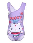 Swimsuit Gabby's Dollhouse Purple