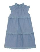 Dress Chambray Creamie Blue