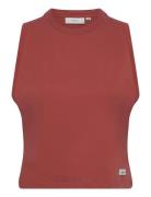 Collective Relaxed Sl Tee W Craft Red