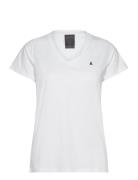 W Original V Neck Ss Tee Musto White