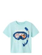 Nmmmorish Paw Nreg Ss Top Cplg Name It Blue