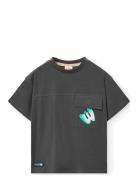 Knit T-Shirt Boboli Black