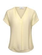 Rwroa Sl Regular Blouse Rosemunde Yellow