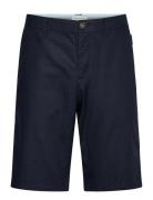 Regular Linen Chino Shorts Tom Tailor Navy
