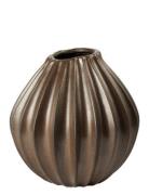 Wide Vase S Broste Copenhagen Brown