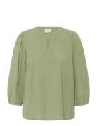Kajollia Blouse Kaffe Green