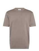 Eco Vero S/S O-Neck Tee Lindbergh Beige