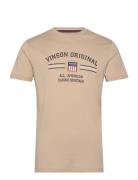 Vin T-Shirt Matt Men VINSON Beige
