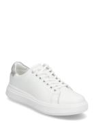 Cupsole Lace Up - Suede Bt Calvin Klein White