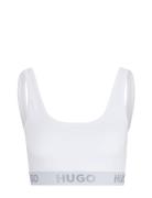 Bralette Sporty Logo HUGO White
