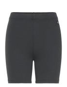 Washed Woven Label Rib Shorts Calvin Klein Jeans Black