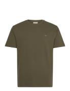 Texture Ss T-Shirt GANT Khaki