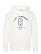 Graphic Sweat Hoodie GANT White