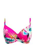 Carabelita Uw Gathered Full Cup Bikini Top Fantasie Pink