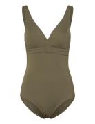 Rivero Wirefree Plunge T-Shirt Swimsuit Femilet Green