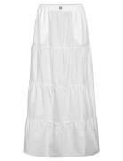 Nmfreja Popeline Maxi Skirt Wvn NOISY MAY White