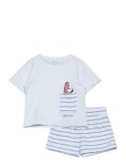 Snoopy Short Pyjamas Mango Blue