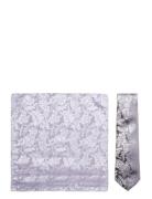 Tie & Pocket Square Amanda Christensen Grey