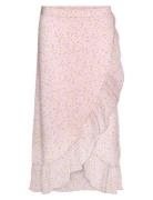 Vmsmilla H/W Wrap Skirt Wvn Ga Vero Moda Pink