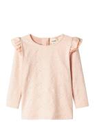 Nmffelice Ls Uv Swim Top Lil Lil'Atelier Pink