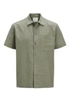Jprcceaston Seersucker S/S Shirt Ln Jack & J S Green