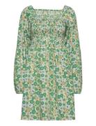 Enlori Ls Dress Aop 6731 Envii Green