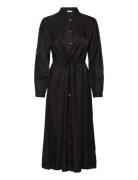 Kadahlia Shirt Dress Kaffe Black