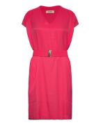Ridley Twill Viscose Dress MOS MOSH Pink