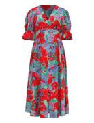 Yasfarron 2/4 Midi Dress S. - Show YAS Red