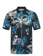 Jjhawaii Aop Polo Ss Jack & J S Black